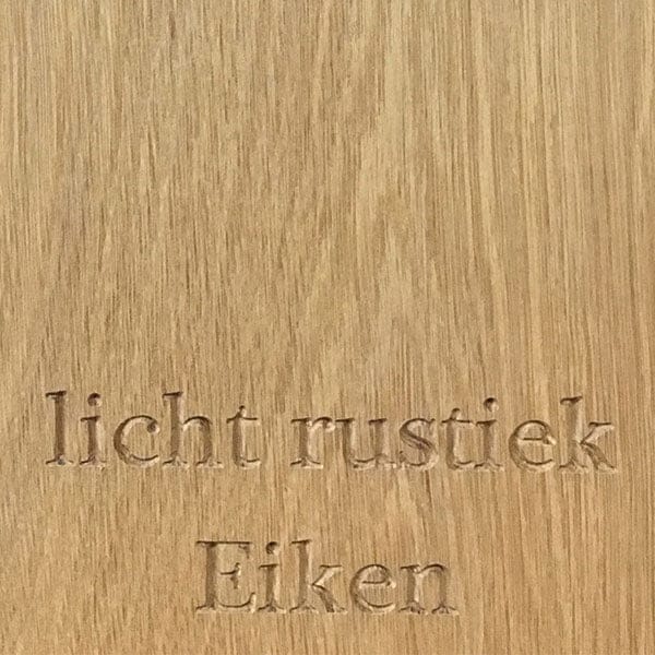 Licht rustiek eiken houtsoort
