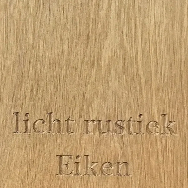 Licht rustiek eiken houtsoort